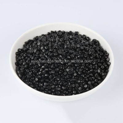 Longda Dark Black Hdpe Ldpe Lldpe Polyethylene Particles Pp Pe Abs Carrier Carbon Black Masterbatch For Plastic